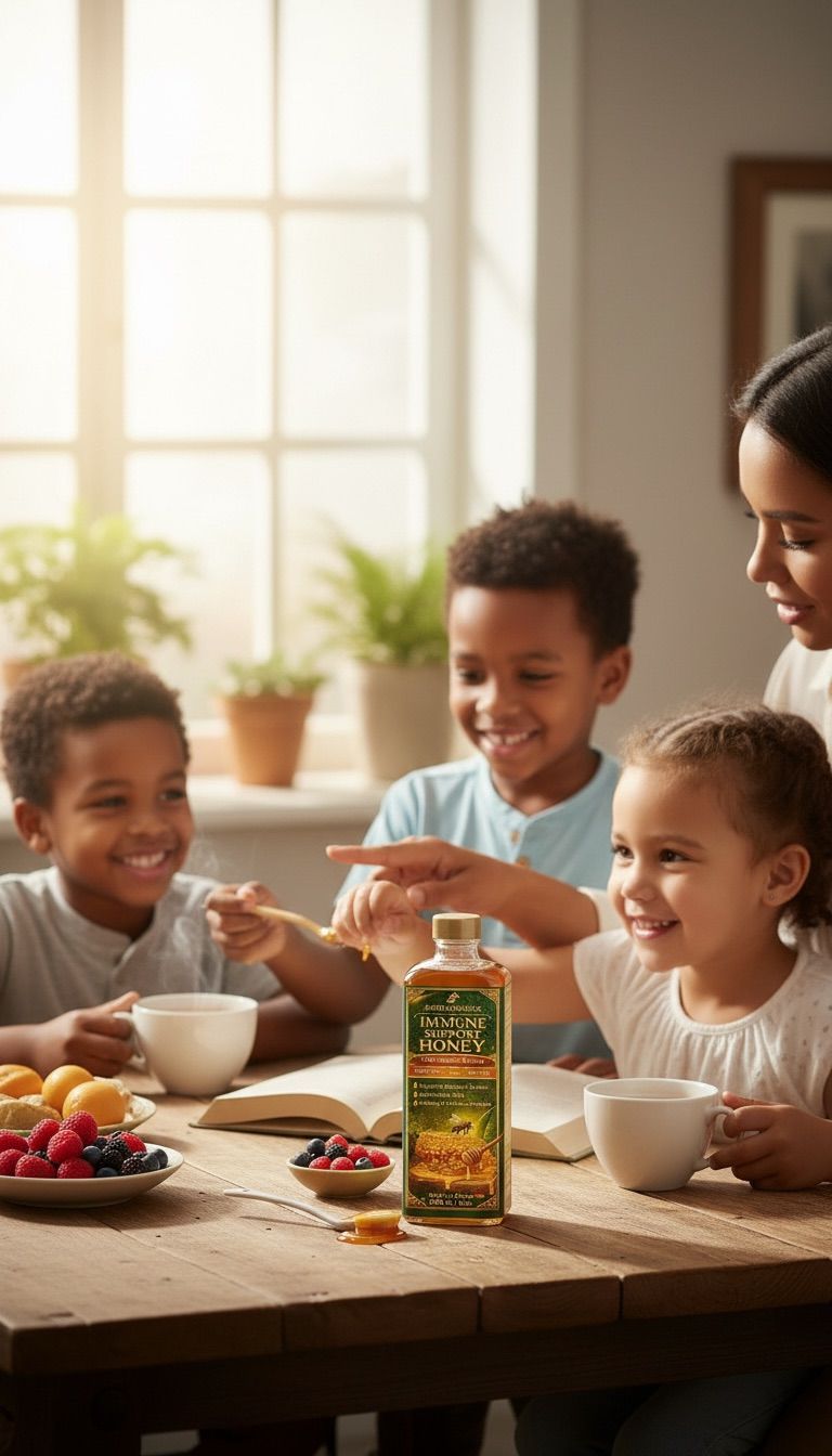 Beekeeper tending hives